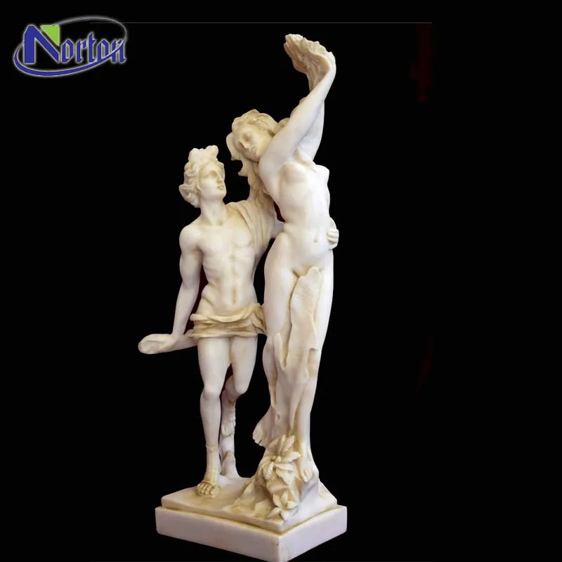Famous Statue Ancient Greek Mythological Figure God Sculpture Marble Sculpture of Apollo and Daphne