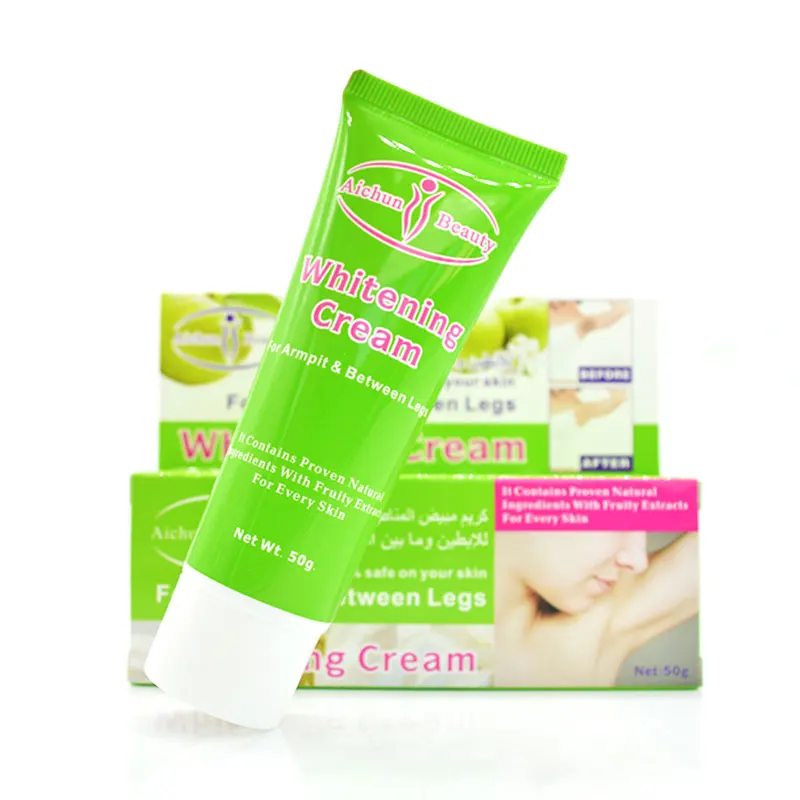 Aichun Beauty Body Underarm Leg Brightening Bleaching Melanin Remover Fast Skin Whitening Cream Buy Aichun Beauty Fast Skin Whitening Cream Fast Whitening Cream Product On Alibaba Com