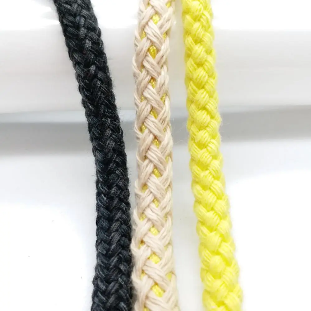 Custom Soft and Durable Wholesale 4Mm Braided Cotton Rope 1 Inch for Sale