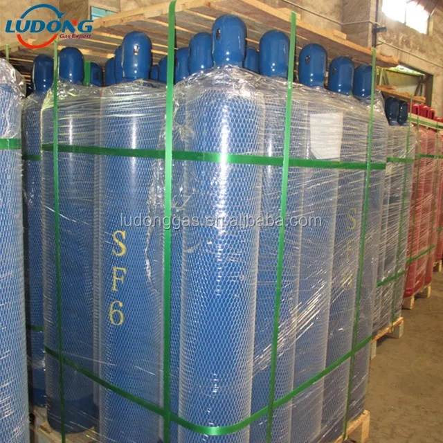 99.999% высокочистый Гексафторид серы Газ Sf6 в газовом баллоне 40