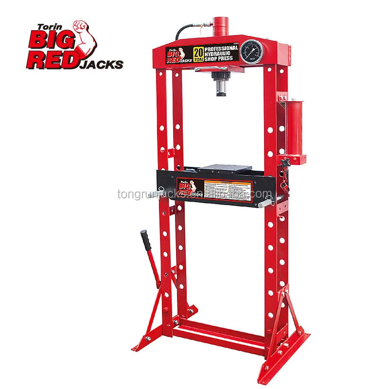 20 Hydraulic Shop Press TY20021, View 20 Ton Shop Press, Big red Torin Product Details from Changshu Tongrun Auto Accessory Ltd. on Alibaba.com