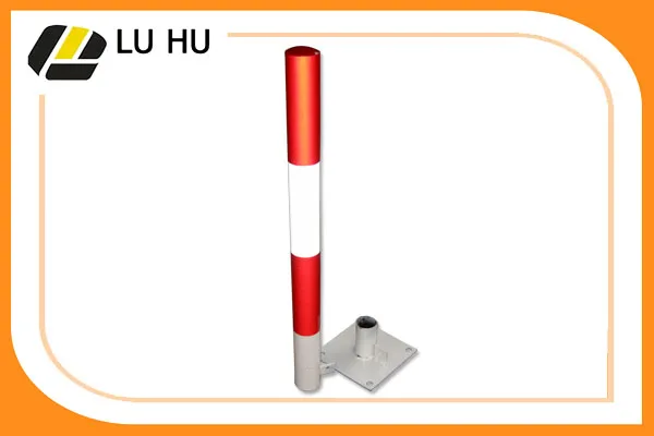 Steel Lockable Road and Parking Pot Safety Traffic Sign Warning Bollards/ Barrier Posts Safety Bollards