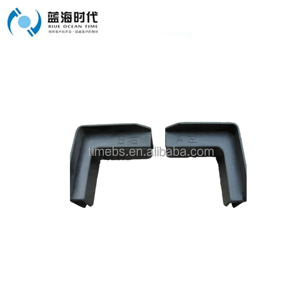 Черные/белые пластиковые угловые профили ESD для полипропиленовой коробки danpla