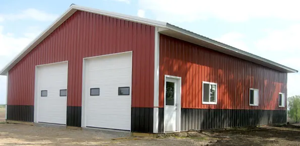 pole barn colors menards