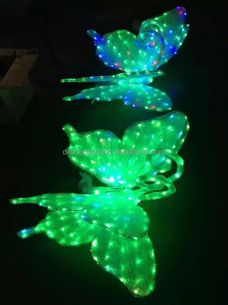 Large Lighted butterfly