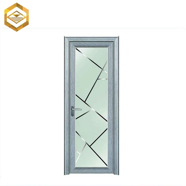 Puerta Interior De Cristal Escarchado De Aluminio Blanco Moderno Para  Baño,Venta Al Por Mayor - Buy Puerta Interior Product on 