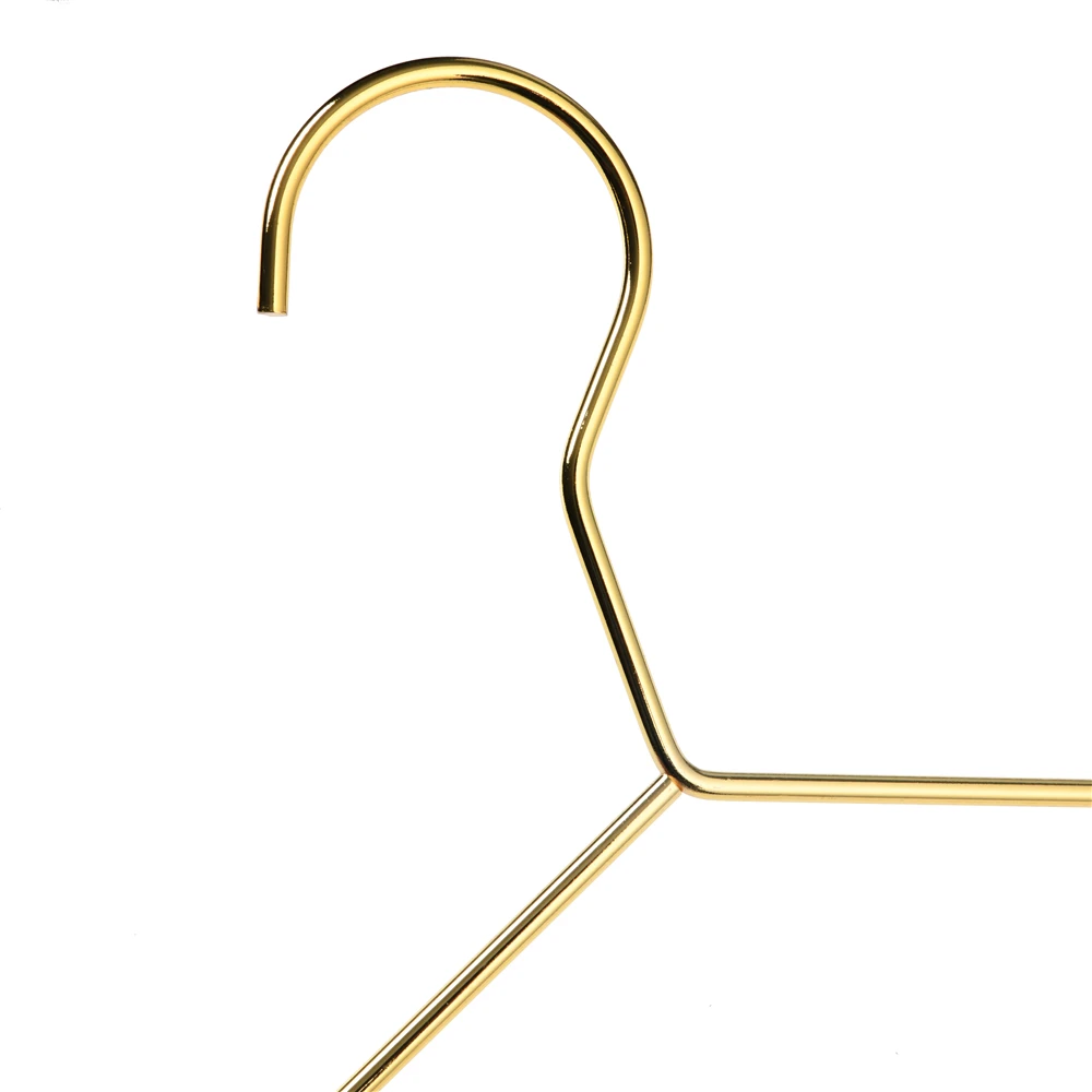 RTS Heavy Duty Metal Wire gold coat clothes hanger