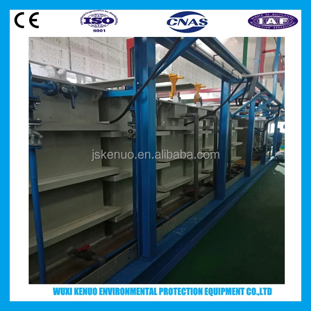 Автоматическая производственная линия для анодирования алюминия с бтиз-выпрямителем