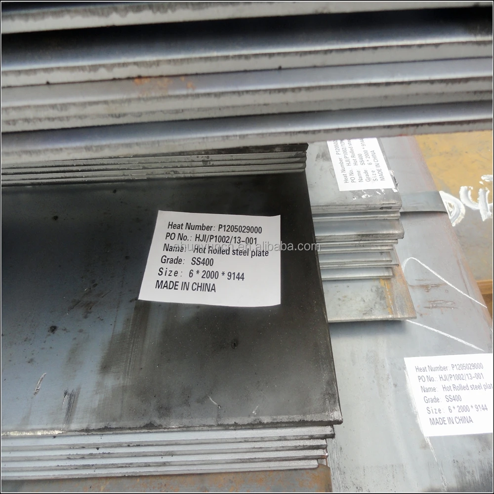 Project Material Hot Rolled Steel Sheet with Grade Q235B Q325B Also Called Steel Plate