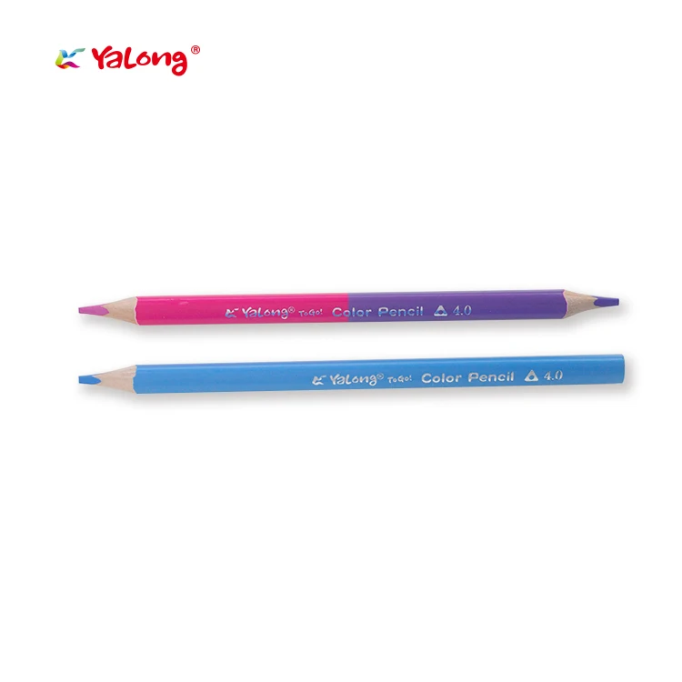 YL817211-24 заказ высокого качества с двойной головкой карандаш комплекты цветные карандаши для детей