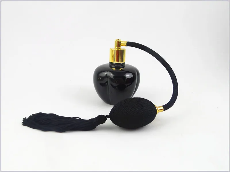 Empty Perfumes Atomizer Glass Bottle with Powder Bulb Atomizer