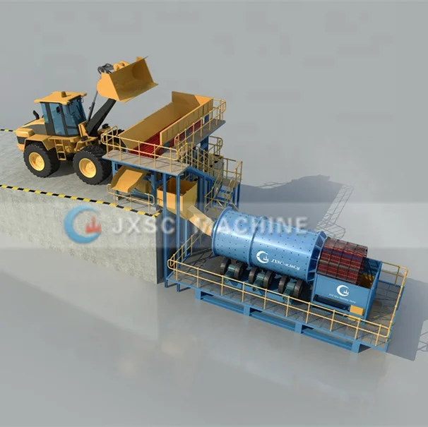 80TPH Diamond Mining Machine Diamond Equipment Separator in Russia Jubilee Mine Site
