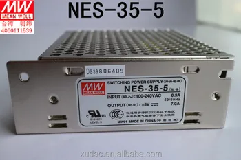 100% New and Original MW Switching power supply NES-35-5