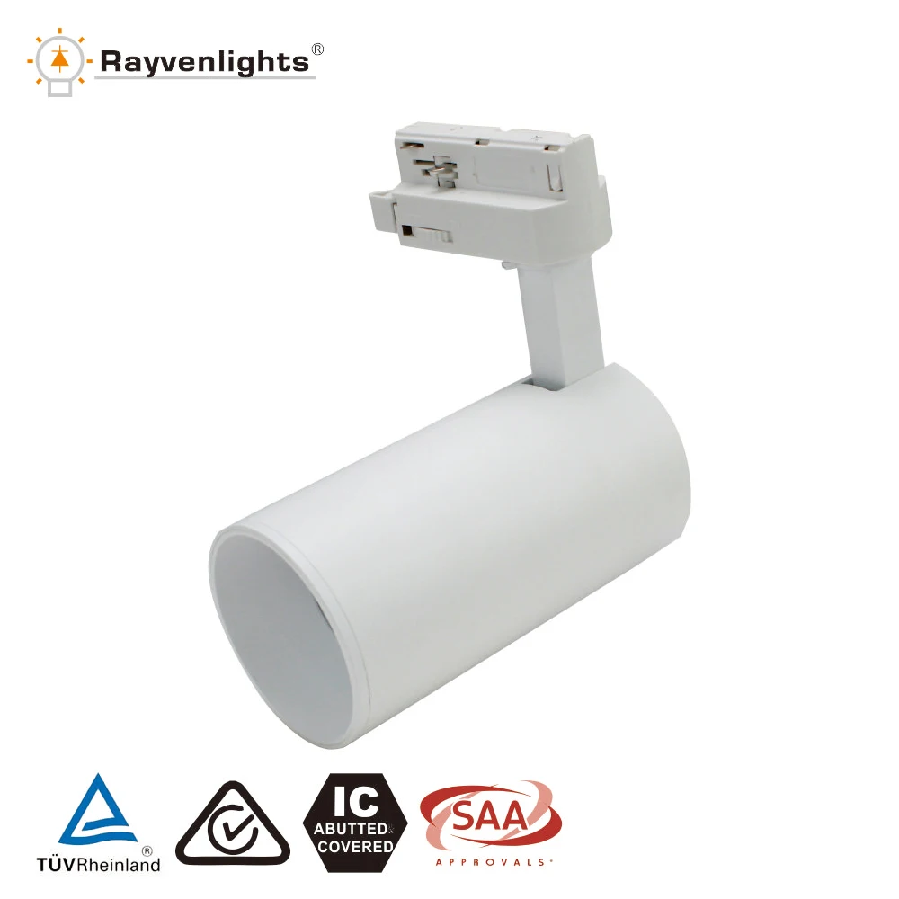 Сертификат CE Rohs Трековый светильник 10 Вт светодиодный COB гарантия 3 года