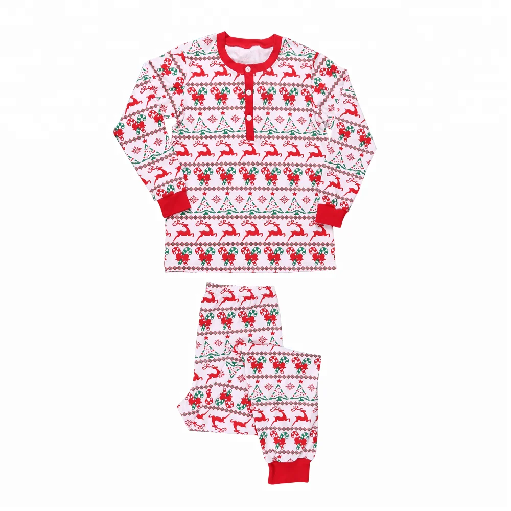 
100% хлопок, с длинным рукавом, красный олень, комбинезон для взрослых и детей, сочетающаяся семейная Рождественская Пижама 