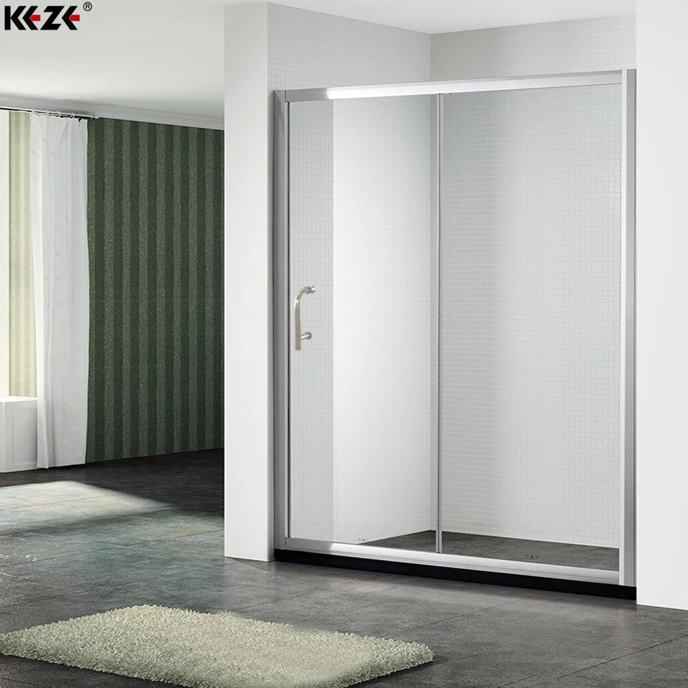 Shower Room Unit Complete Panel Kits with Doors Wall Corner Enclosed Fiberglass One Piece Shower Screen 2 Years Tempered Glas