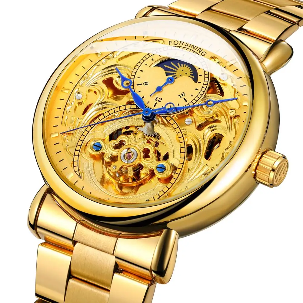 forsining watch gold