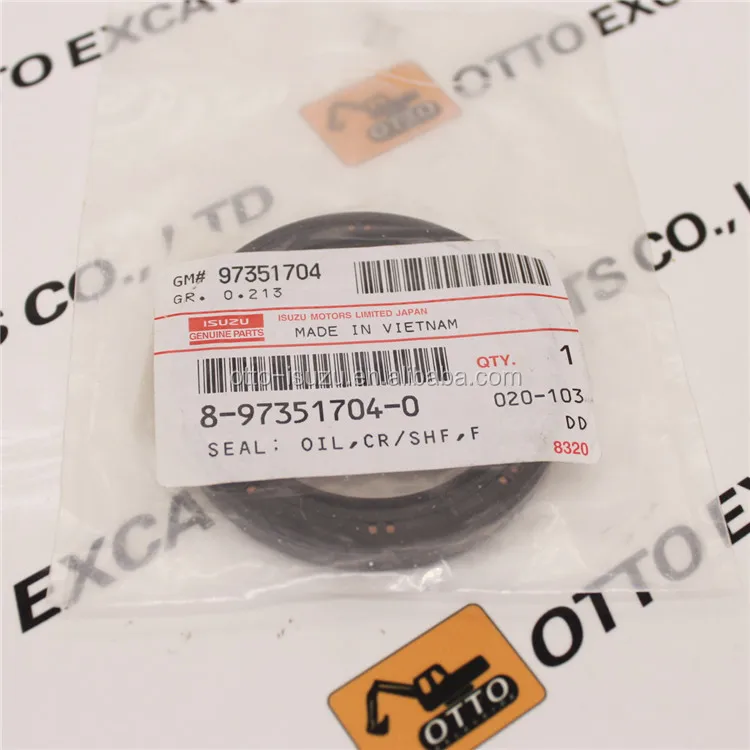 8-97351704-0 897351-7040 NKR77 4JH1 4JJ1TCS五十铃油封
