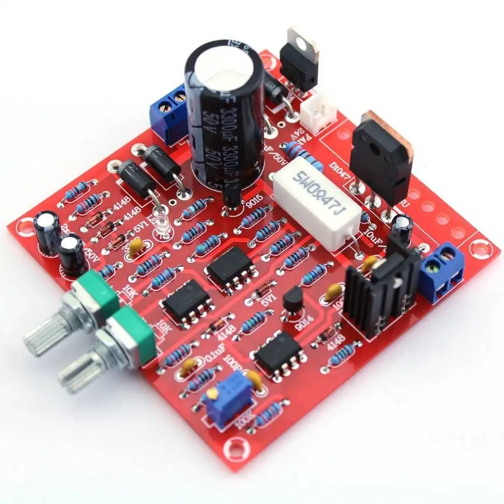 0-30V DIY kit F/Study adjustable DC power short-circuit current limit protection 