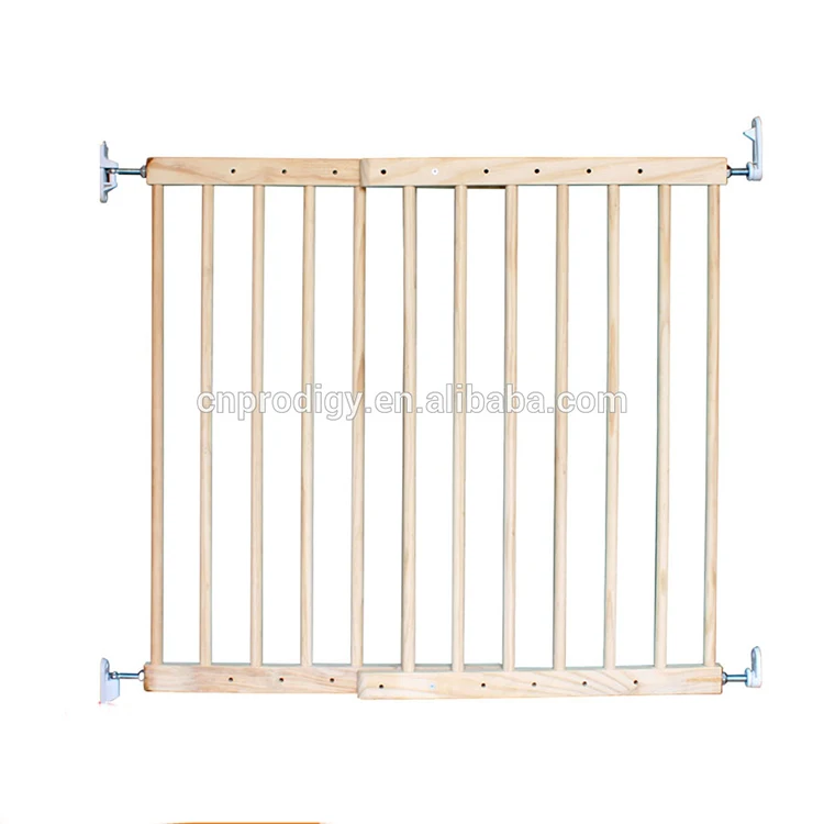 wooden child safety gate