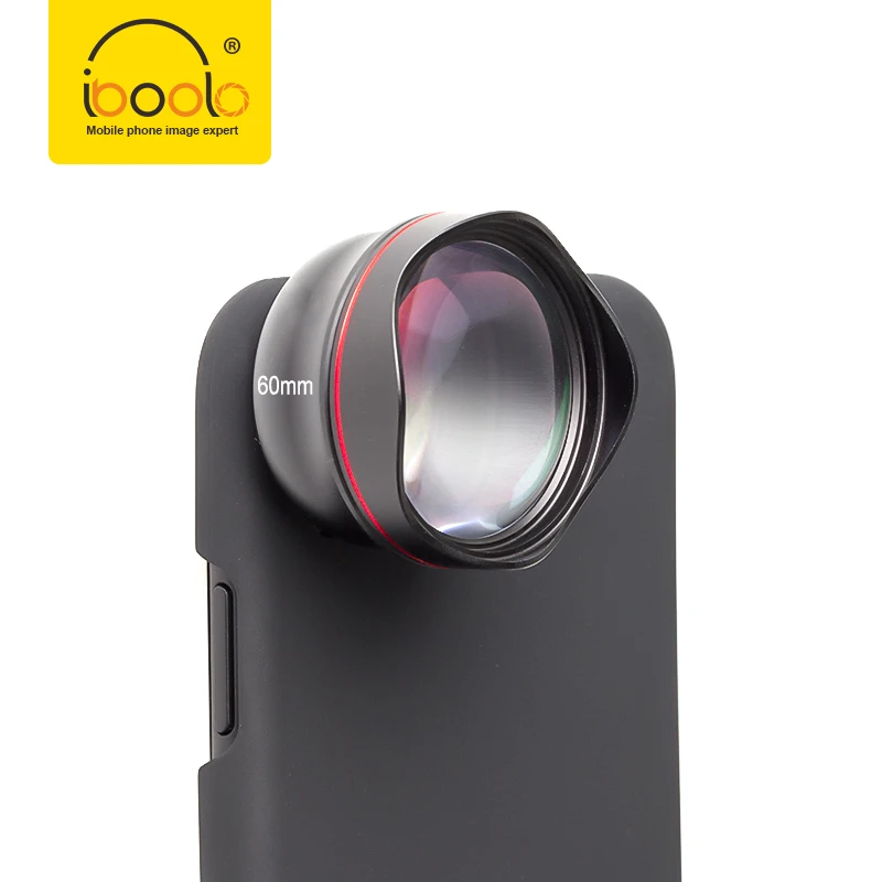 
 Крышка объектива камеры IBOOLO 60 мм Универсальная полная Рамка PRO телепортретный объектив для смартфона  