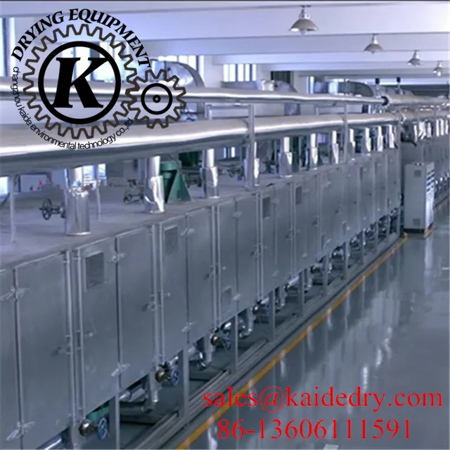 
 DW Series Multi-layer Mesh-Belt Dryer from Kaide Corporation  