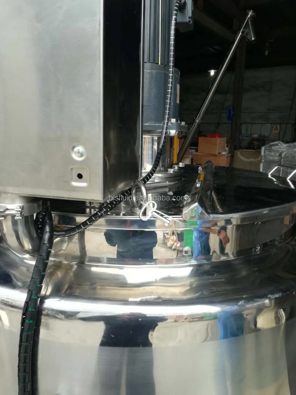 Контейнер для хранения плавления сливочного масла, стальная машина для смешивания топленого масла, промышленный резервуар для плавления шоколада с миксером