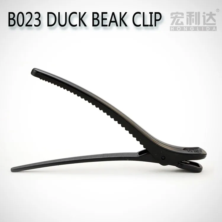 Brand Direct Sales Custom Black Duckbill Flat Hair Clip Fashionable Personalized Hair Pins for Long Short Hair Made Durable
