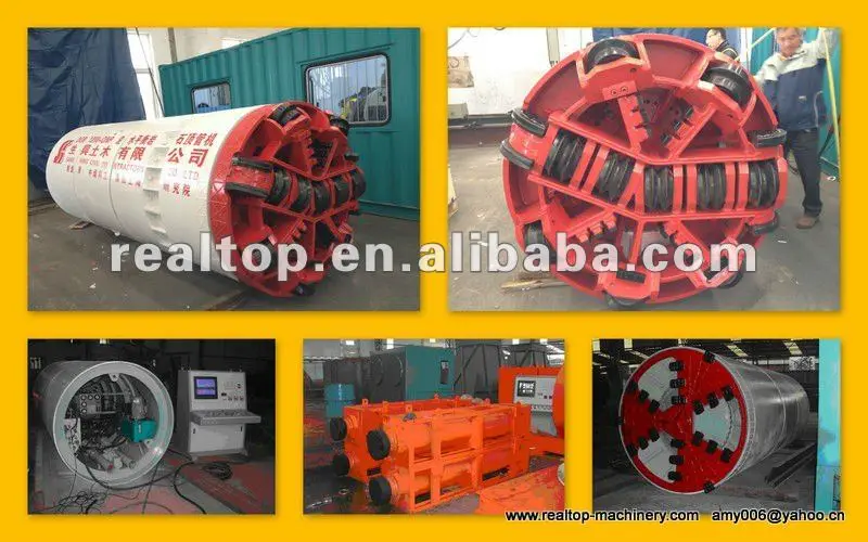 Tunnel Boring Machine, OD4880 Pipe Jacking Machine. TBM