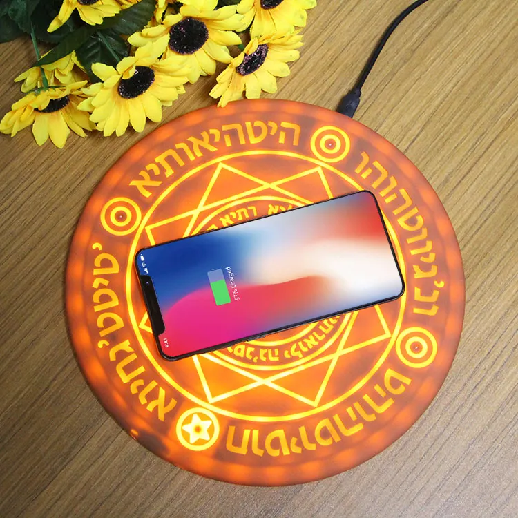 Magic Wireless Charger With LED Lamp