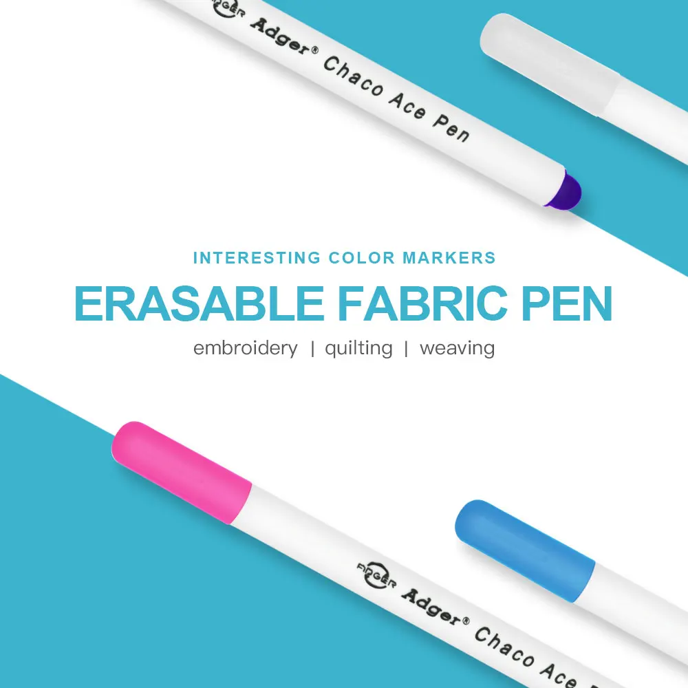 Marking Pen Washable Fabric Pencil Washable Fabric Pen Doodle Wash