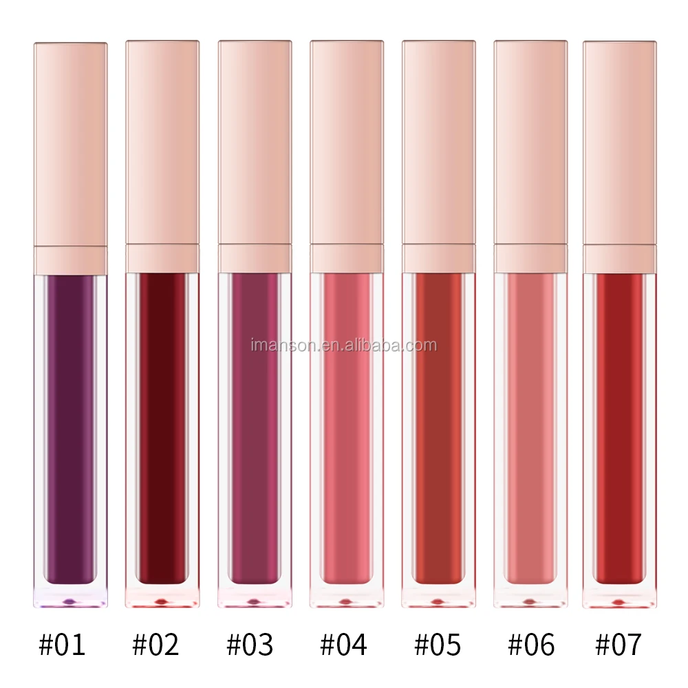 High Quality 19 Colors Lipgloss Waterproof Matte Liquid Lipstick