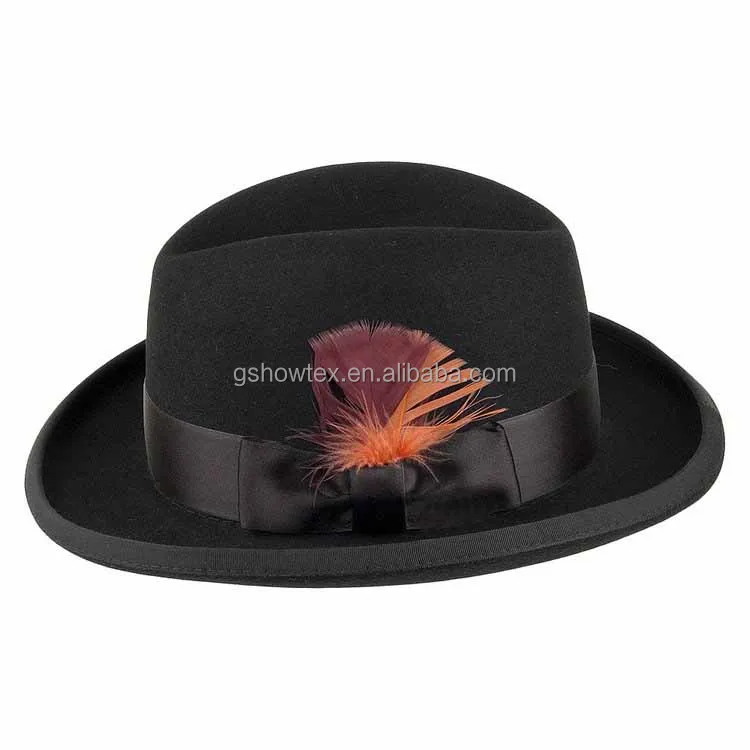 Buy Black Hat,Ladies Fashion Felt Hats 