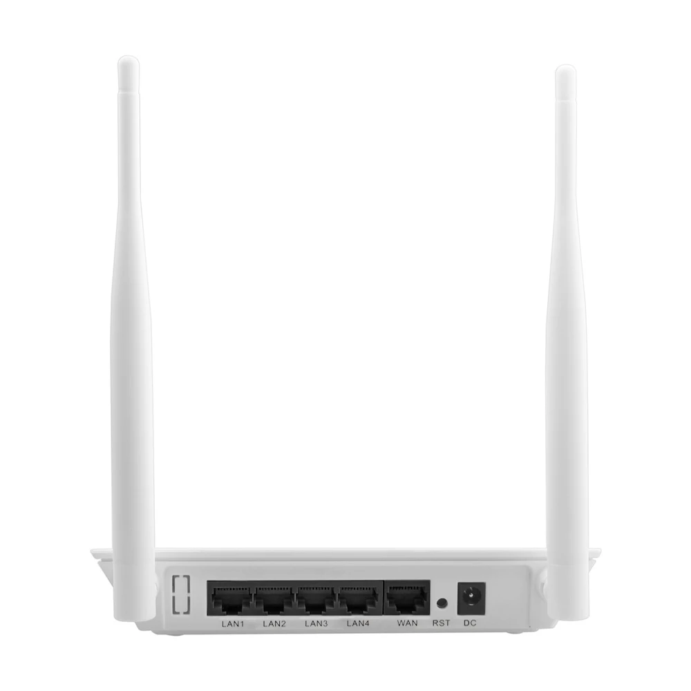 2 AEM Turbofi White Wireless Router, 300 Mbps