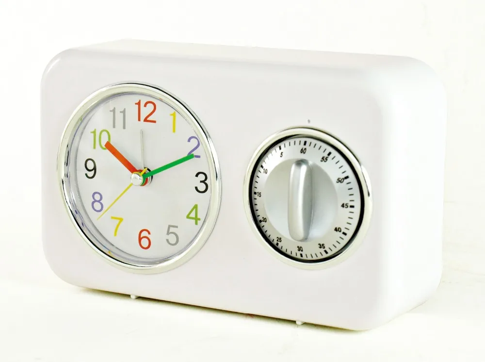 May Time Unique Design Vintage Table Timer Clock for Kitchen Room