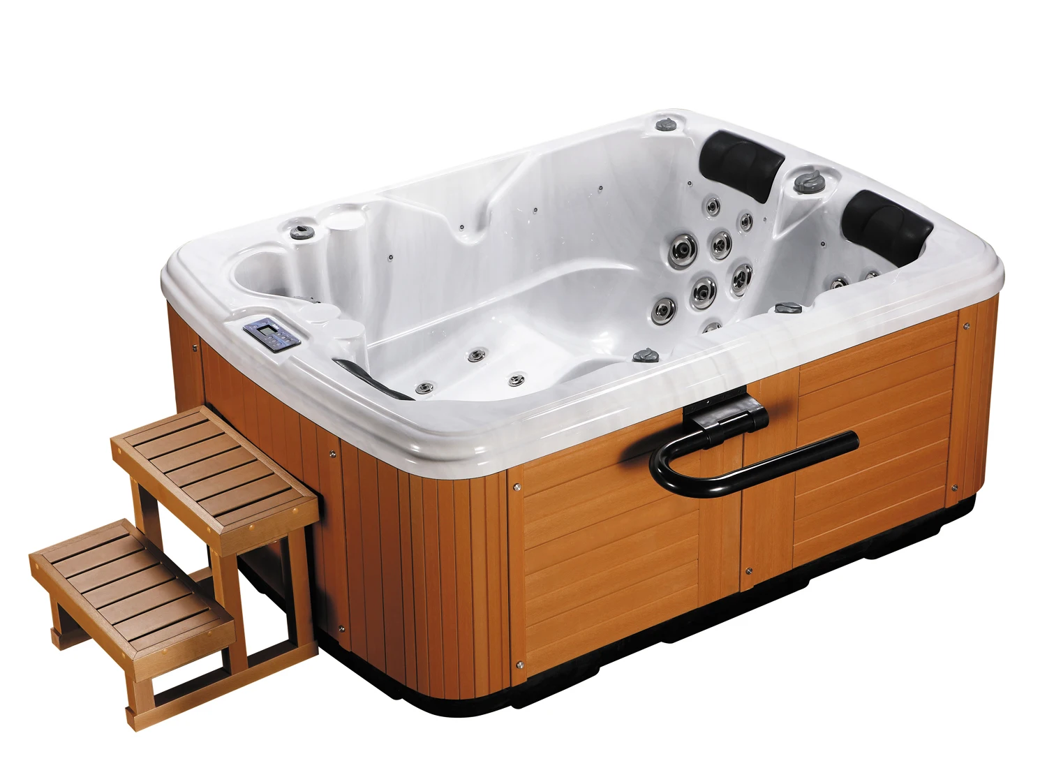 2023 New Product Luxury Acrylic Outdoor Hot Tub Spa Withjacuzzier Bath Swim Spa Hot Tub Plug And