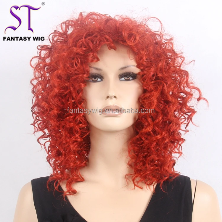 african american wigs red