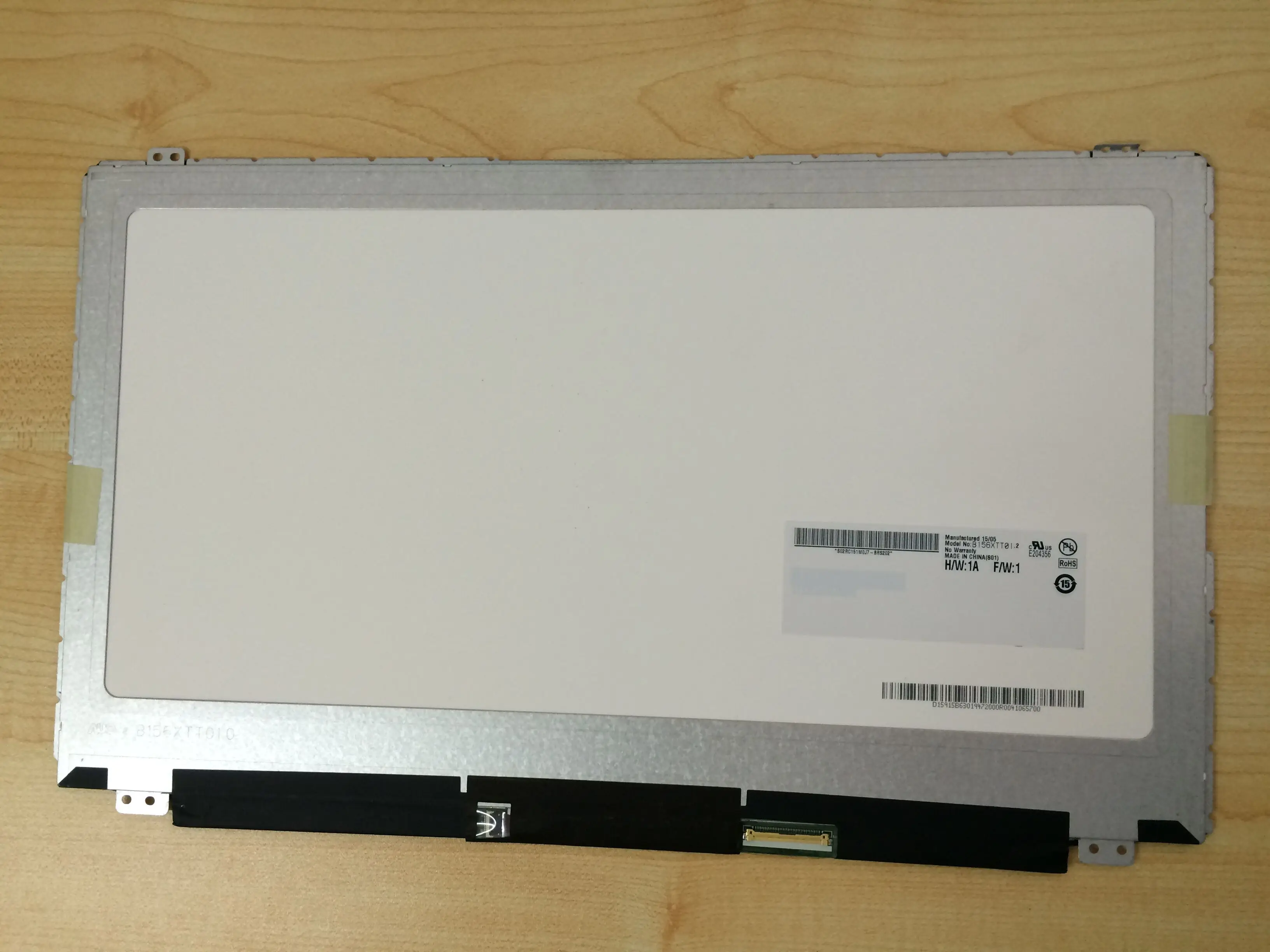 Запасной сенсорный ЖК-экран для ноутбука 15,6 дюйма класса A 1366*7638 40pin B156XTT01.2 для Dell