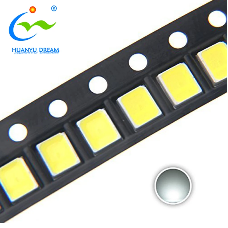 Очень важно три Chips110-120LM CRI80 6000-6500K 9V 1W SMD 2835 LED