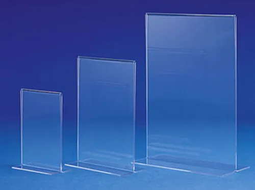 A4 Acrylic Table Top Sign Holder - Eco-Friendly & Stylish