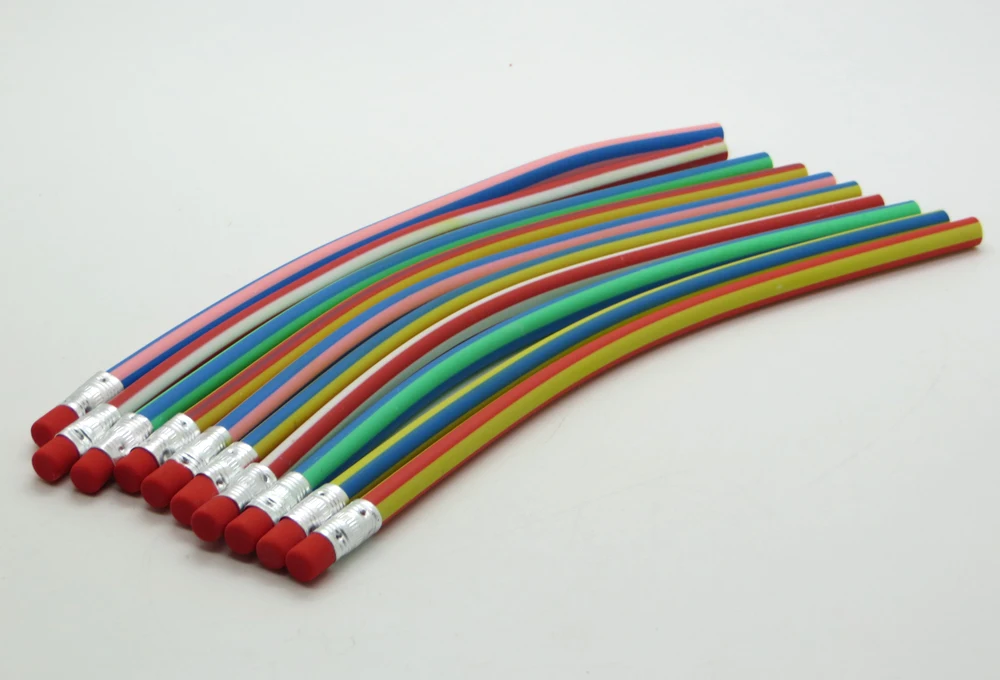 Детские узкие брюки милый мягкий легкий сгибающийся новинка карандаш с ластиком