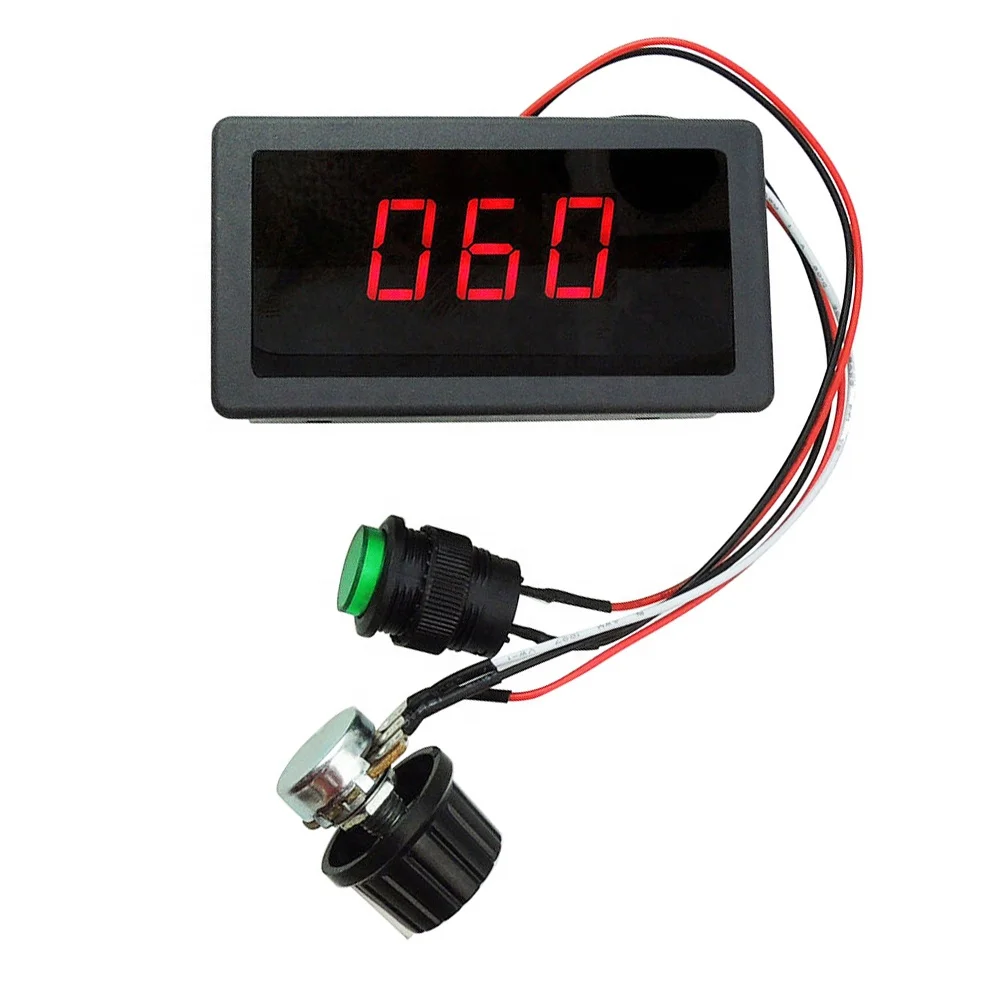 New DC 6-30V 5A MOTOR PWM SPEED CONTROLLER WITH LED  DISPLAY 