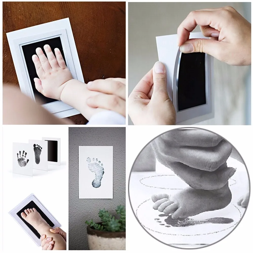 thumbnail image 2 of KeaBabies 4-Pack Inkless Hand And Footprint Kit And Inkless Baby Hand And Footprint 2 of 12