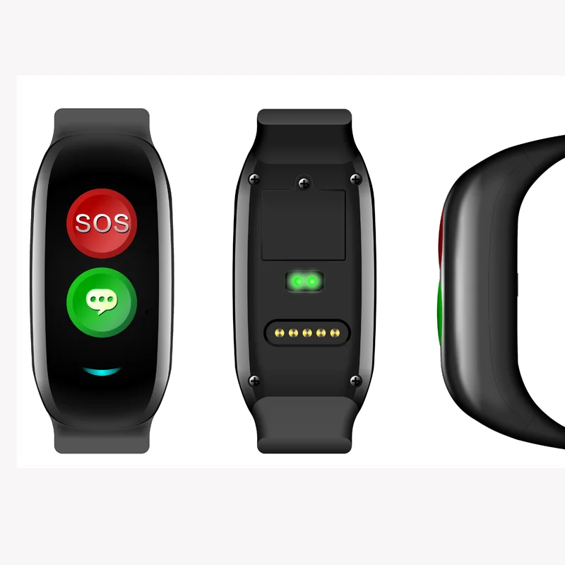 Charge Fitbit Sos Function GPS Tracker SOS Button 4G Waterproof