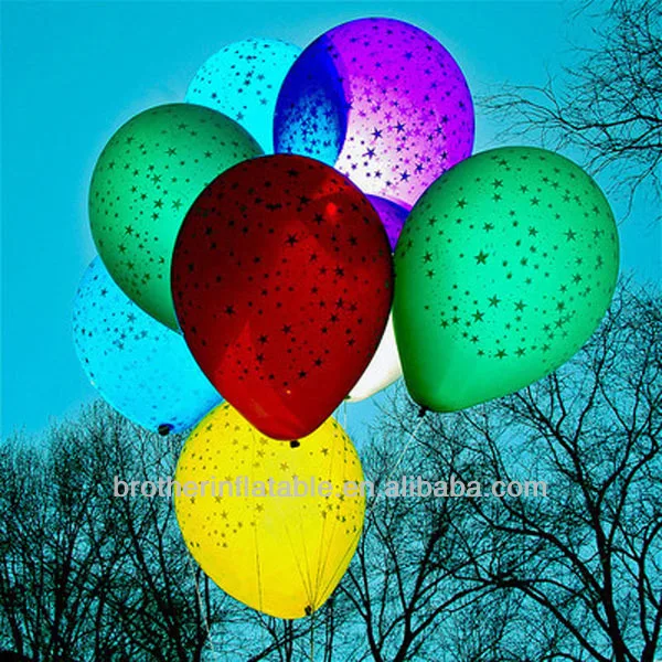 neon balloons