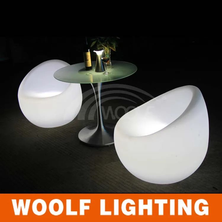 led egg chair