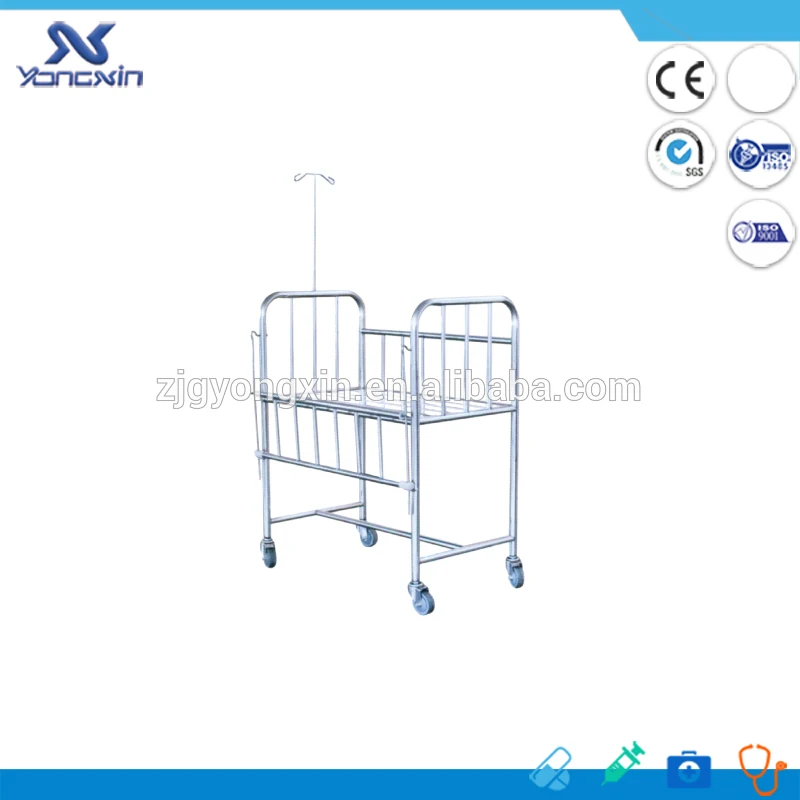 Новый детская кровать из нержавеющей стали портативный детская кровать