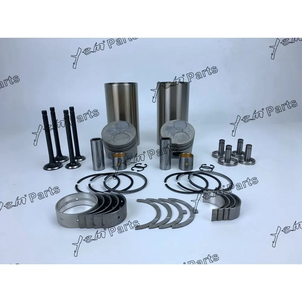 Z402 Engine Overhaul Kit With Piston Rings Liner Engine Valves Bearings Set for Kubota