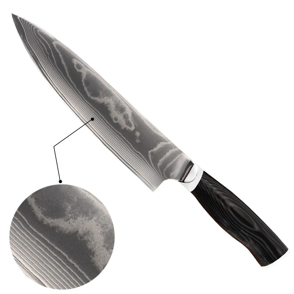 
Кухонные заготовки из дамасской стали, 8 дюймов 