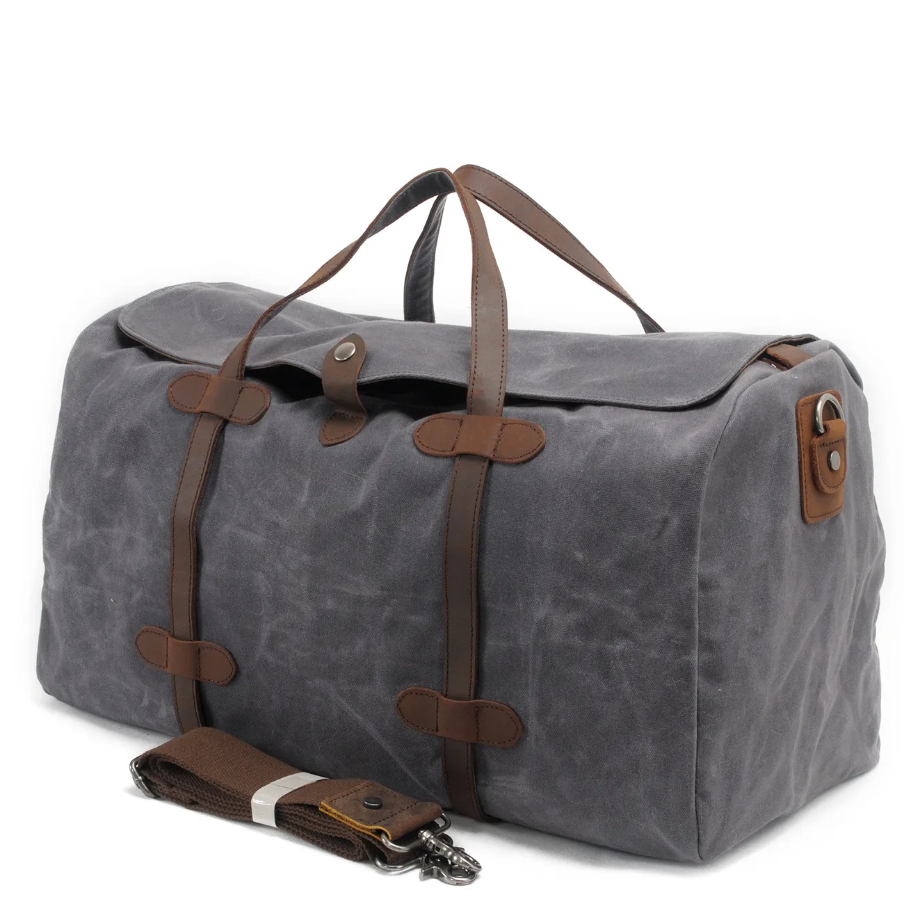 Wholesale large high capacity waterproof canvas travel tote luggage duffle bag